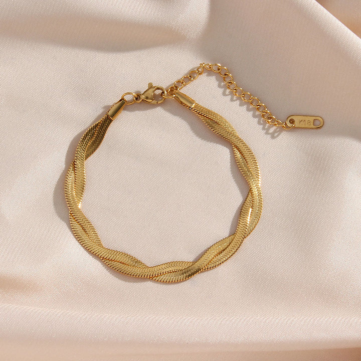 Madiorelle | Bracciale Attorcigliato in Oro 18K