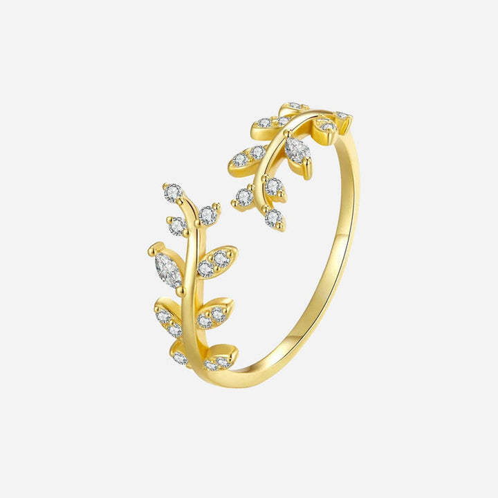 Kaelirisse | Anello in Zirconia Oro 18K