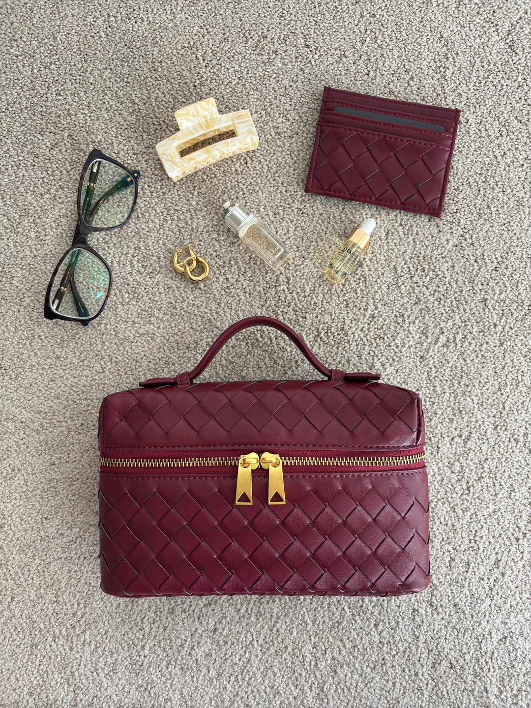 Juliette | Borsa Woven Strutturata Lucida