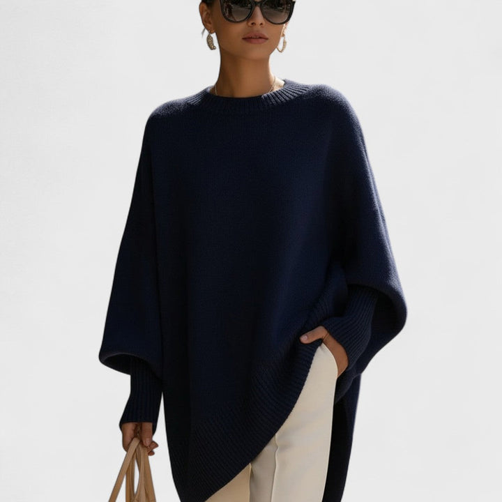 Mandy – Poncho Oversize Eleganza Semplice