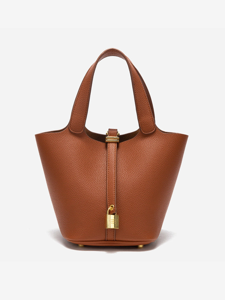 Glaiza | Borsa a Secchiello Gold-Lock Elegante