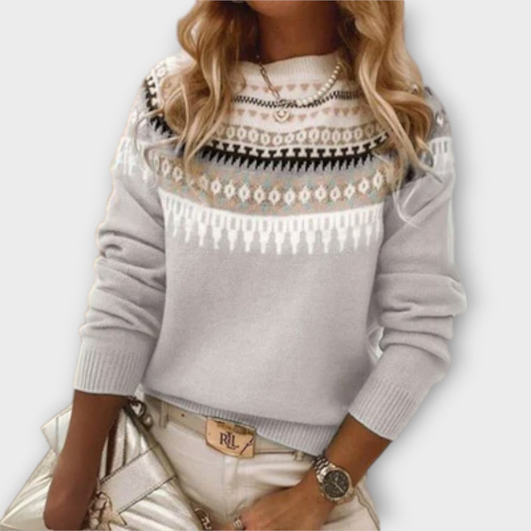 Lena - Maglione Knit Quotidiano Accogliente e Caldo