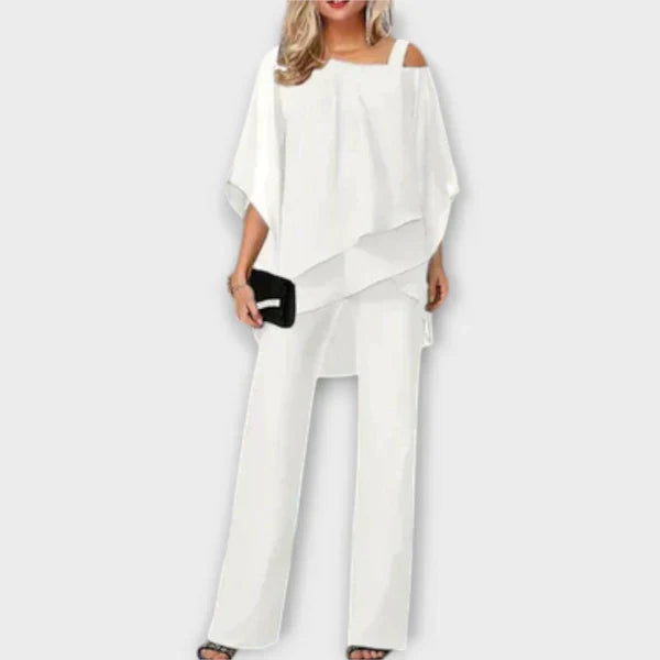 Set da sera in chiffon