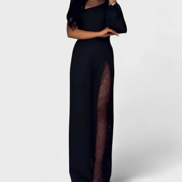 Ines - Tuta moderna con gambe ampie