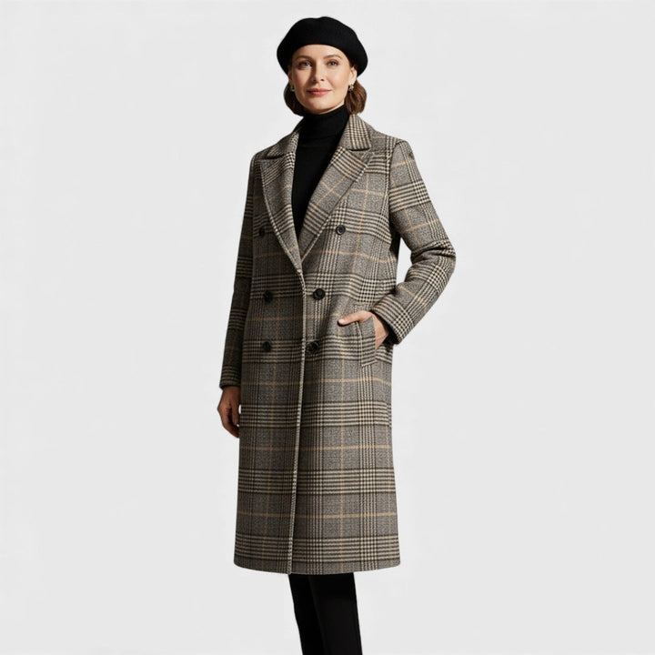 Margaret - Cappotto classico a quadri