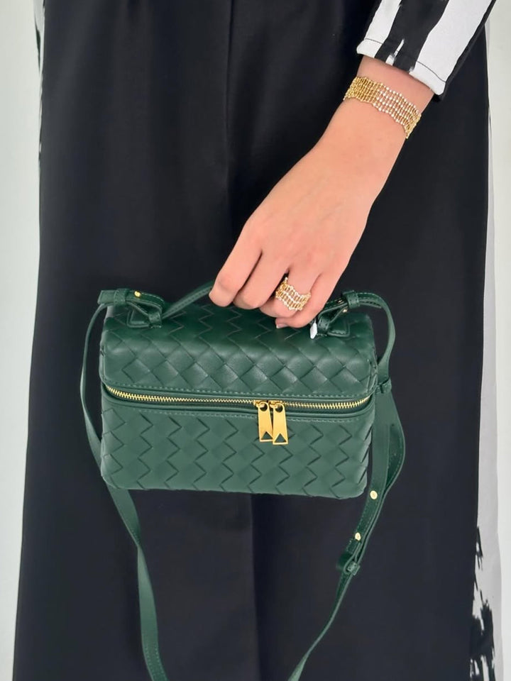 Juliette | Borsa Woven Strutturata Lucida