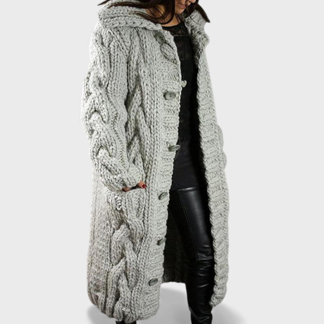 Karina - Capotto elegante e confortevole con copertura per la pancia