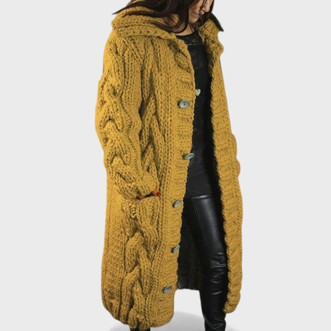 Karina - Capotto elegante e confortevole con copertura per la pancia