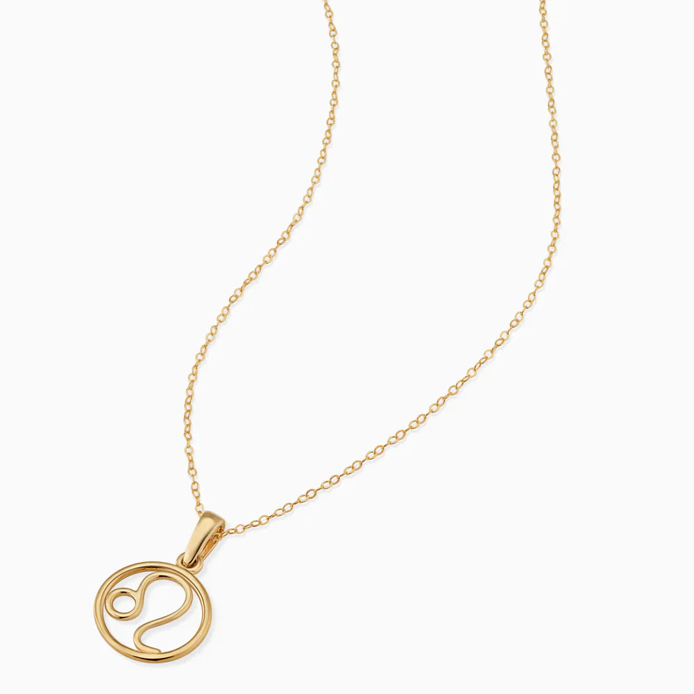 Rosalyette | Collana con Segno Zodiacale in Oro 18k
