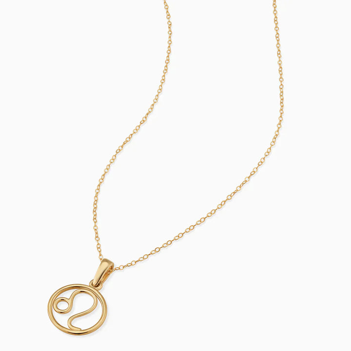 Rosalyette | Collana con Segno Zodiacale in Oro 18k