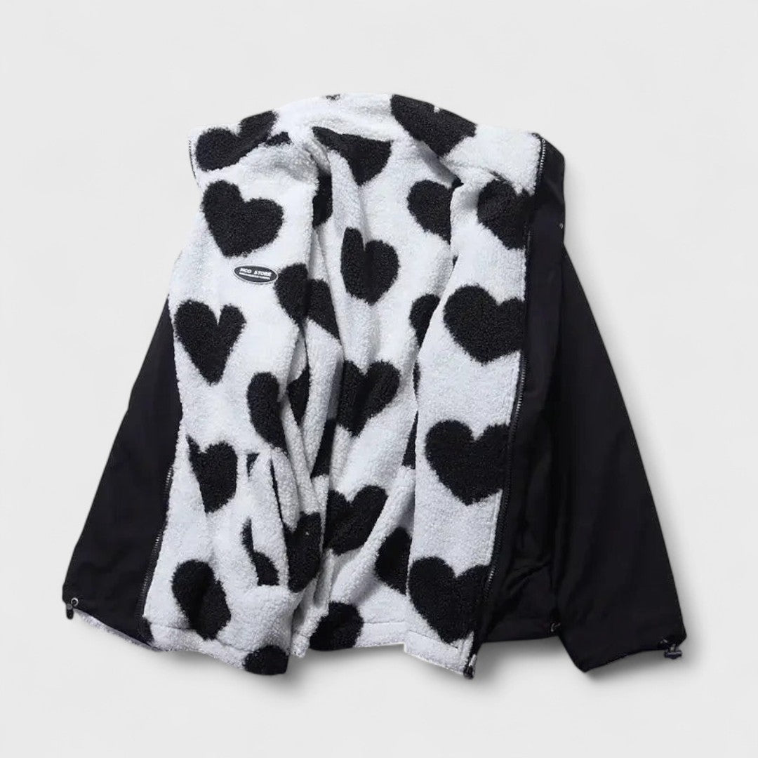 Katharina - Giacca reversibile a cuore