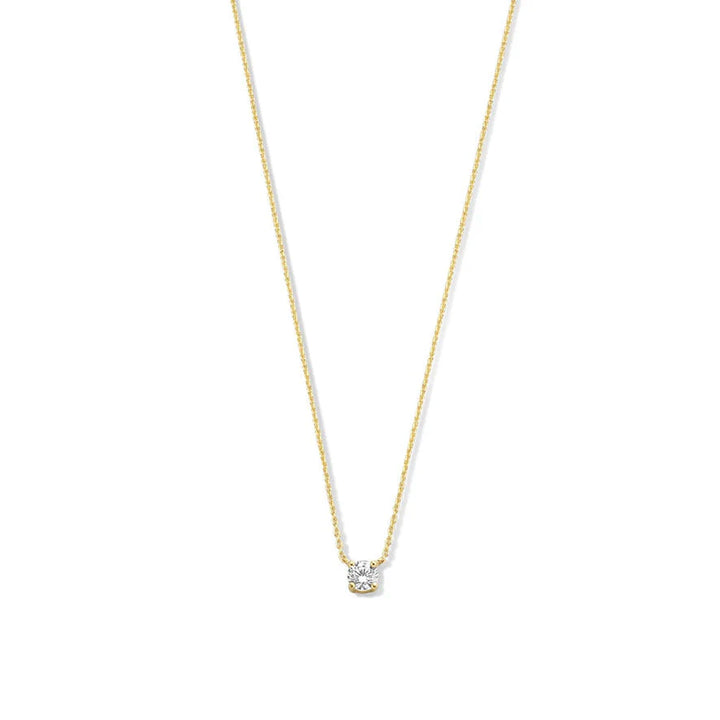Ysavienna | Collana in Pietra Moissanite in Oro 14k