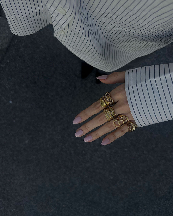 Jaylinette | Anello Grande in Oro 18K