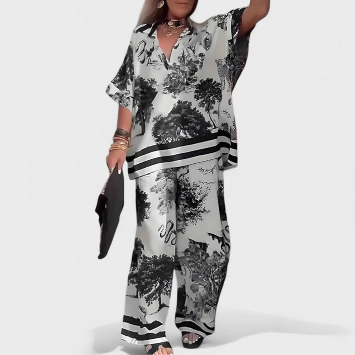 Giulia – Completo Estivo Elegante a Due Pezzi